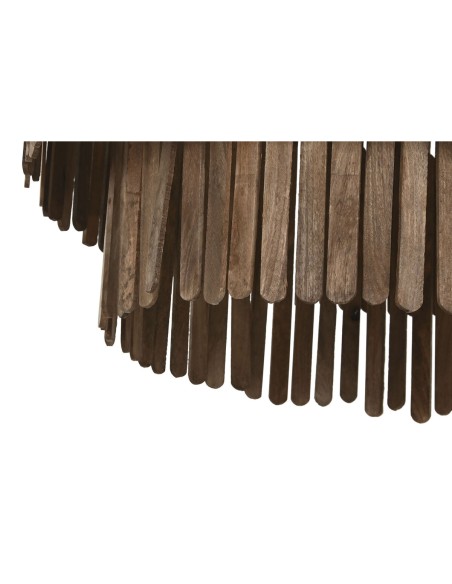 Suspension Home ESPRIT Marron Doré Bois Métal Bois de manguier 50 W 60 x 60 x 48 cm