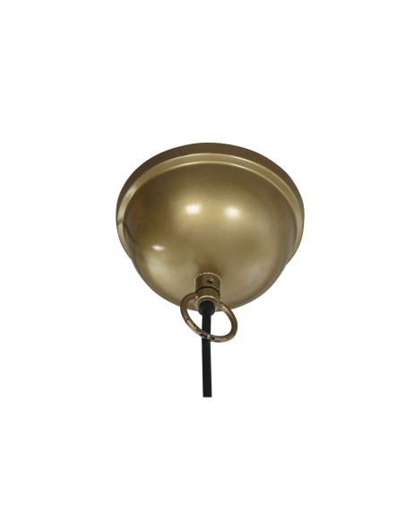 Suspension Home ESPRIT Marron Doré Bois Métal Bois de manguier 50 W 60 x 60 x 48 cm