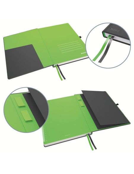 Bloc de Notes Leitz Complete Noir A5 80 Volets