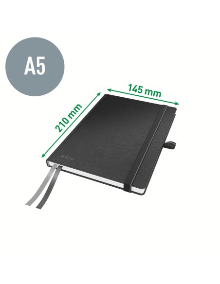 Bloc de Notes Leitz Complete Noir A5 80 Volets