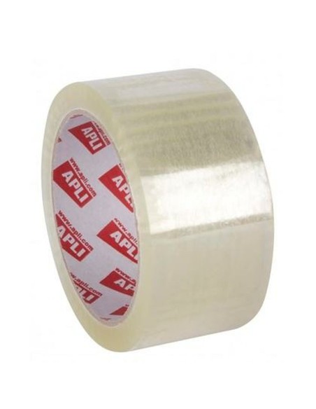 Ruban adhésif Apli Transparent 48 mm x 66 m (6 Unités)