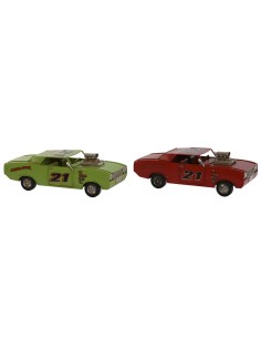 Figurine Décorative Home ESPRIT Rouge Vert Vintage 25,5 x 10 x 8,5 cm (2 Unités)
