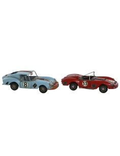 Figurine Décorative Home ESPRIT Bleu Rouge Vintage 31 x 12 x 9 cm (2 Unités)