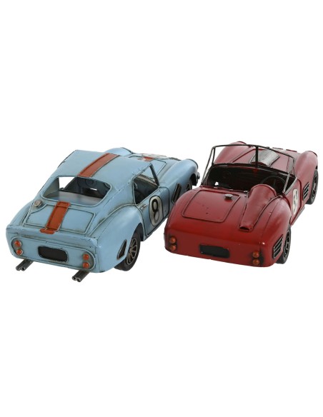 Figurine Décorative Home ESPRIT Bleu Rouge Vintage 31 x 12 x 9 cm (2 Unités)