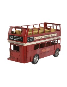 Figurine Décorative Home ESPRIT Rouge Vintage 28 x 9 x 15 cm