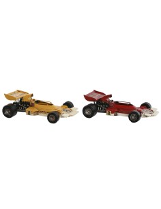 Figurine Décorative Home ESPRIT Jaune Rouge Vintage 27 x 16 x 8 cm (2 Unités)