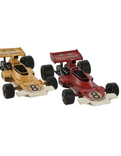 Figurine Décorative Home ESPRIT Jaune Rouge Vintage 27 x 16 x 8 cm (2 Unités) 2