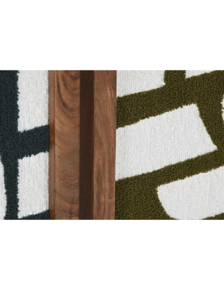 Cadre Home ESPRIT Bleu Vert Moderne 60 x 3 x 75 cm (2 Unités)