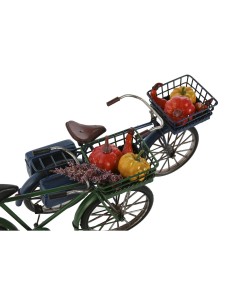 Figurine Décorative Home ESPRIT Vert Blue marine Vintage 30 x 9 x 17 cm (2 Unités) 2