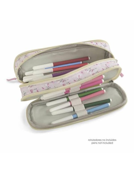 Pochette à crayons triple Decuevas Provenza 24 x 9 x 8,5 cm