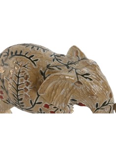 Figurine Décorative Home ESPRIT Multicouleur Eléphant 32,5 x 12,5 x 21 cm 2