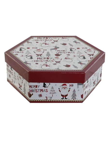 Boules de Noël Home ESPRIT Blanc Rouge PVC (7 Unités)