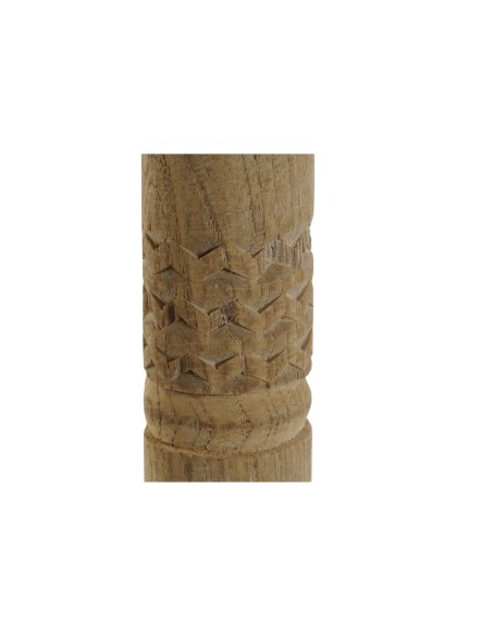 Figurine Décorative Home ESPRIT Naturel 7,5 x 7,5 x 50 cm Statue (2 Pièces)