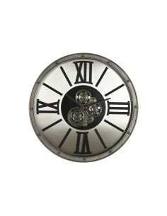 Horloge Murale Home ESPRIT Champagne Métal Verre 80 x 10 x 80 cm