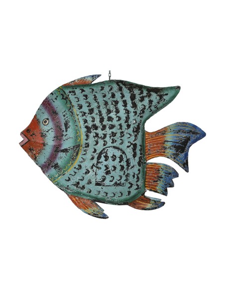 Figurine Décorative Home ESPRIT Multicouleur Poisson 108 X 16 X 80 cm