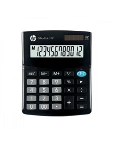 Calculatrice HP HPKOC112 Noir Plastique