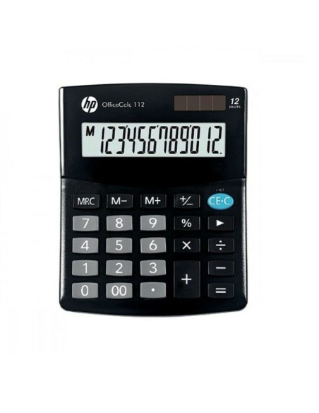 Calculatrice HP HPKOC112 Noir Plastique