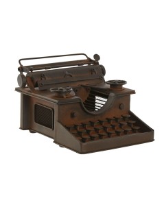 Figurine Décorative Home ESPRIT Bronze Vintage Machine à écrire 15 x 18 x 12 cm