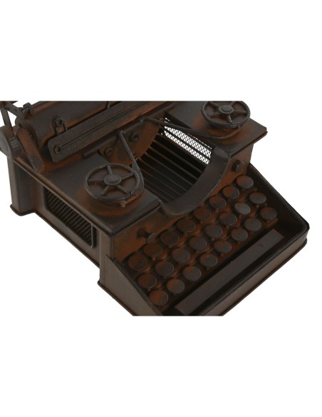 Figurine Décorative Home ESPRIT Bronze Vintage Machine à écrire 15 x 18 x 12 cm