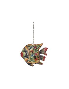 Figurine Décorative Home ESPRIT Multicouleur Poisson 80 X 12 X 60 cm