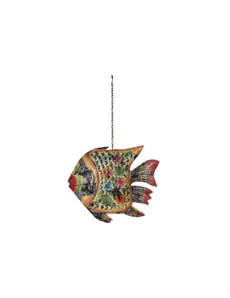 Figurine Décorative Home ESPRIT Multicouleur Poisson 80 X 12 X 60 cm