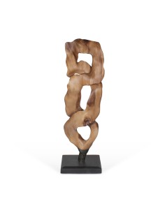 Figurine Décorative Home ESPRIT Noir Naturel 44 X 26 X 93 cm