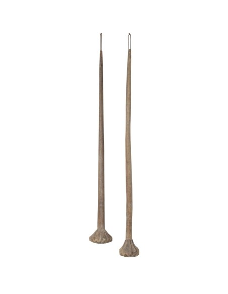Figurine Décorative Home ESPRIT Naturel 15 x 15 x 130 cm