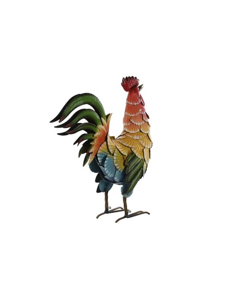 Figurine Décorative Home ESPRIT Multicouleur Coq 39,5 X 15 X 42 cm (2 Unités)