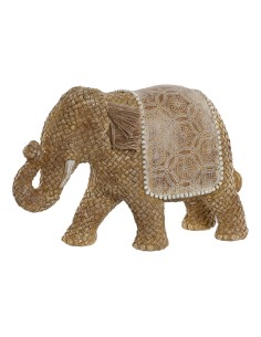 Figurine Décorative Home ESPRIT Naturel Eléphant 32 x 12 x 21 cm