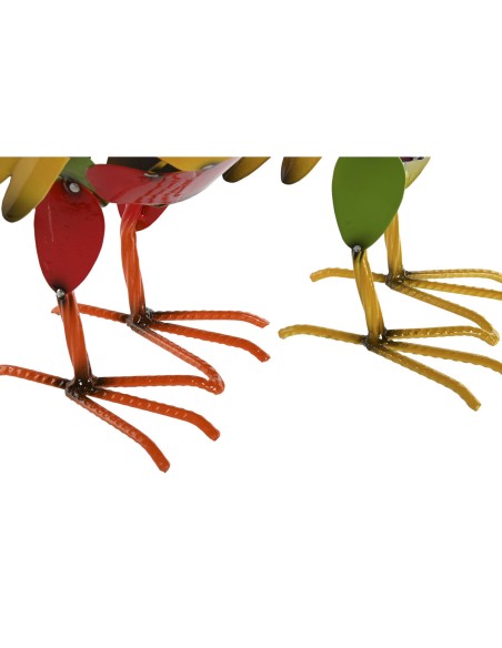 Figurine Décorative Home ESPRIT Multicouleur Coq 37 X 15,5 X 44,5 cm (2 Unités)