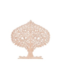Figurine Décorative Home ESPRIT Naturel Arbre 122 x 2 x 122 cm