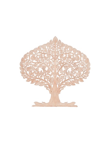 Figurine Décorative Home ESPRIT Naturel Arbre 122 x 2 x 122 cm