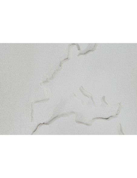 Décoration murale Home ESPRIT Blanc Moderne Mappemonde 180 x 4 x 120 cm (3 Pièces)