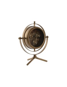 Horloge de table Home ESPRIT Doré Métal Verre 36 X 19 X 41 cm