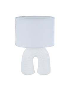 Lampe de bureau Versa Blanc Céramique 18 x 28 cm