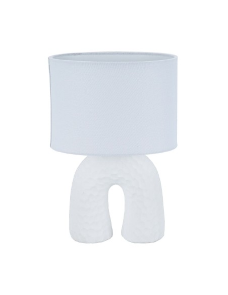 Lampe de bureau Versa Blanc Céramique 18 x 28 cm