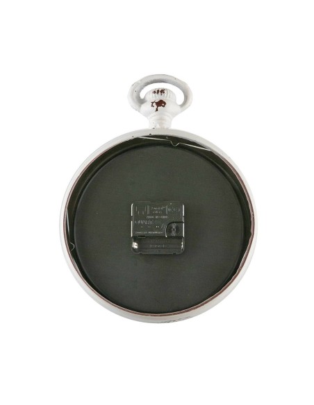 Horloge Murale Versa Antiques Blanc Acier Vintage 4,5 x 28 x 22 cm