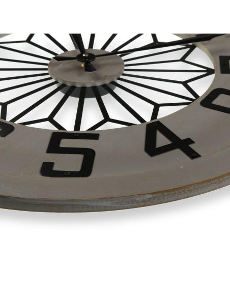 Horloge Murale Versa Bois MDF 60 x 6 x 60 cm
