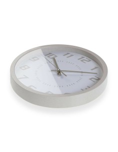 Horloge Murale Versa Beige Bois 4,2 x 30 x 30 cm 2