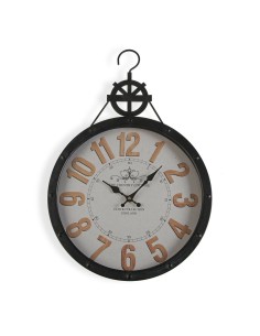 Horloge Murale Versa Métal 61,5 x 7 x 40,5 cm