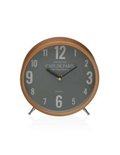 Horloge de table Versa Cafe de Paris Vert Métal 4,5 x 18,5 x 18,5 cm