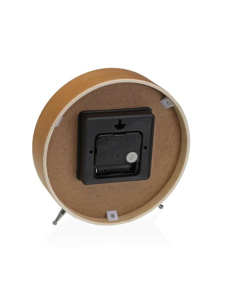 Horloge de table Versa Cafe de Paris Vert Métal 4,5 x 18,5 x 18,5 cm