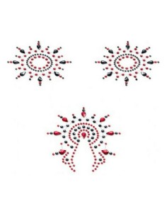 Ensembre Gloria  Noir & Rouge Mystim (3 pcs)