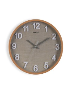 Horloge Murale Versa Plastique 4,5 x 30 x 30 cm