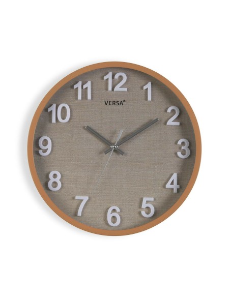 Horloge Murale Versa Plastique 4,5 x 30 x 30 cm