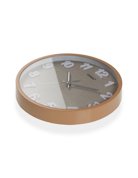 Horloge Murale Versa Plastique 4,5 x 30 x 30 cm
