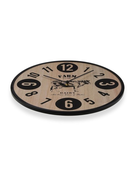 Horloge Murale Versa Farm Métal 4 x 40 x 40 cm