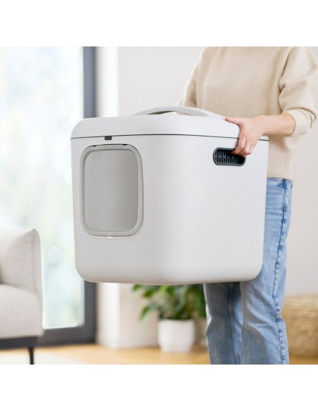Bac à litière pour chats Rotho Biala XL Blanc Plastique