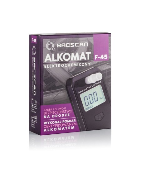 Alcootest numérique Bacscan F-45 Noir