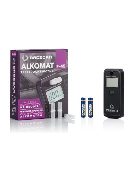 Alcootest numérique Bacscan F-45 Noir